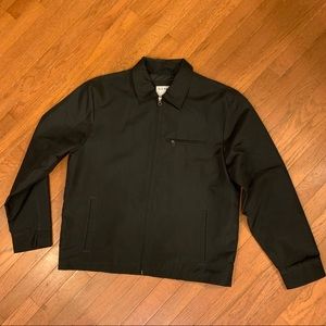 Men’s black jacket, size L